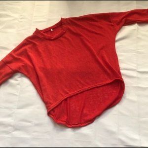 FREE Red lightweight top